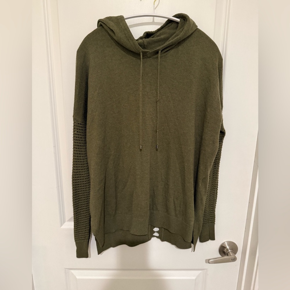Stitches & Stripes Green Knit Sweater